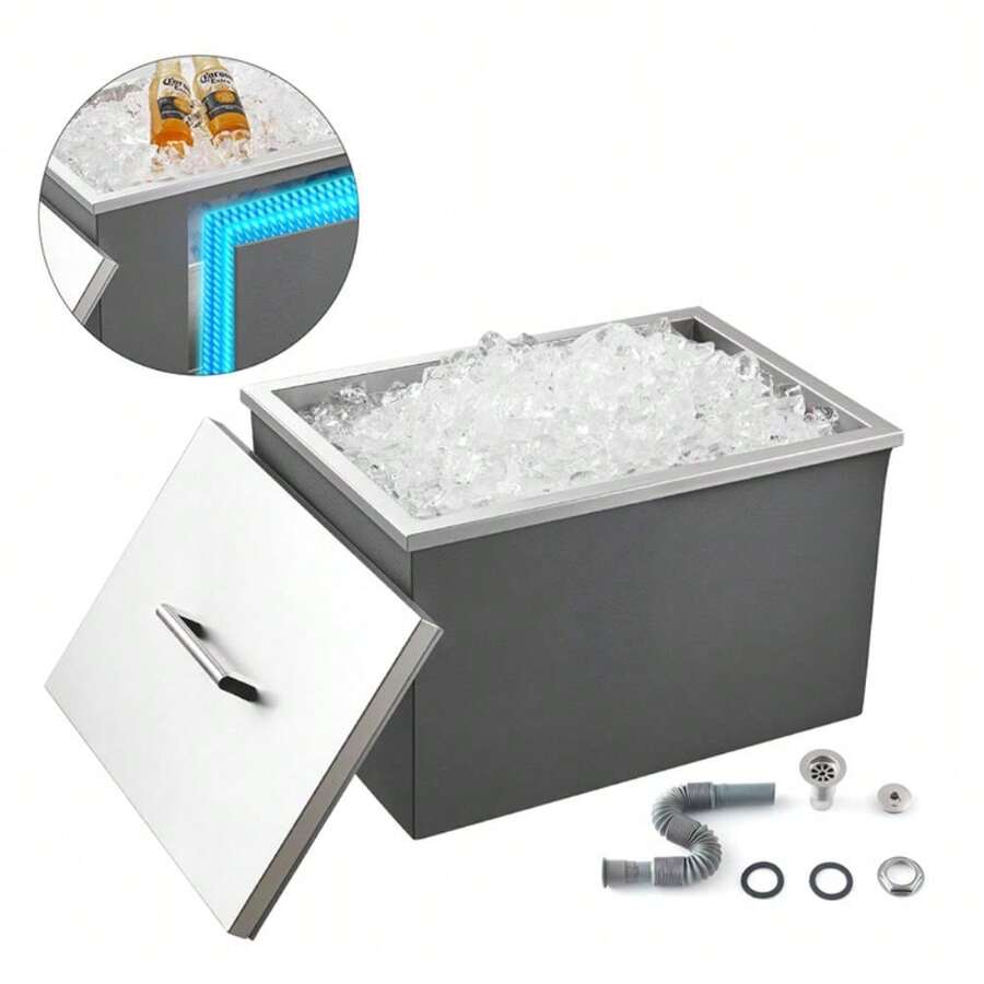 Dip Chiller Bowl - Edelstahl Servierschale Mit Kühlfunktion | Ideal Für Parties & Grillabende