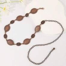 New Retro Waist Chain Belt, Fashion Accessory For Sweaters, Casual Dresses, Versatile Zinc Alloy Bohemian Waist Chain For Women, Suitable For Spring, Summer, Autumn And Winter