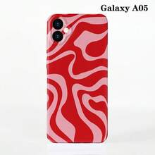 1pc Minimalist Asymmetrical Patchwork Pattern Glossy Hard Shell Phone Case, Suitable For IPhone 11/12/13/14/15/16 Pro Max