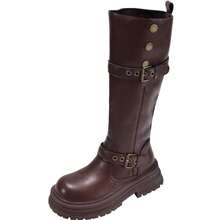 Women Over-The-Knee Boots - Black - View 7