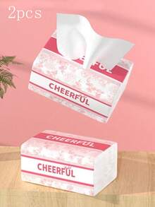 5-Ply Thickened Facial Tissue Paper, Embossed 4-Edge, Bulk Pack For Home Use, Students, Offices, Camping, Graduation, Halloween, Christmas Parties, Picnics, Suitable For Men & Women