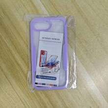 Hadaasi 1pc Soft TPU Bumper + Hard PC Back 2-In-1 Full Coverage Transparent Phone Case With Front Screen Protector, Compatible With IPhone 17 Pro/17 Pro Max/Air/17/16/16E/16 Pro Max/15/14/13/12/11 Pro Max/Plus/SE2/SE3, Galaxy M36/S25 FE, 12/13C/12C/Note 12 Pro/NOTE14 PRO+/NOTE13 PRO/NOTE13 PRO+, POCO M6 PRO, Reno14 Pro/Reno14 F, Hot 60 Pro/Hot 60 Pro+ - Mauve Purple - View 105