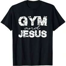 Camiseta Gimnasio y Jesús - Negro - Ver 7