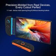 2pcs 2nd Gen Controller Grip Covers, Curved Textured Design, Anti-Slip, Anti-Sweat, Scratch-Resistant, Enhances Grip - Multicolor - View 6