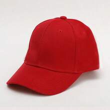 1 peça boné de beisebol unissex de cor sólida versátil para golfe e acampamento ao ar livre - A - Ver 24