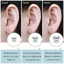 Women Stud Earrings - レッドハート - Xem 8