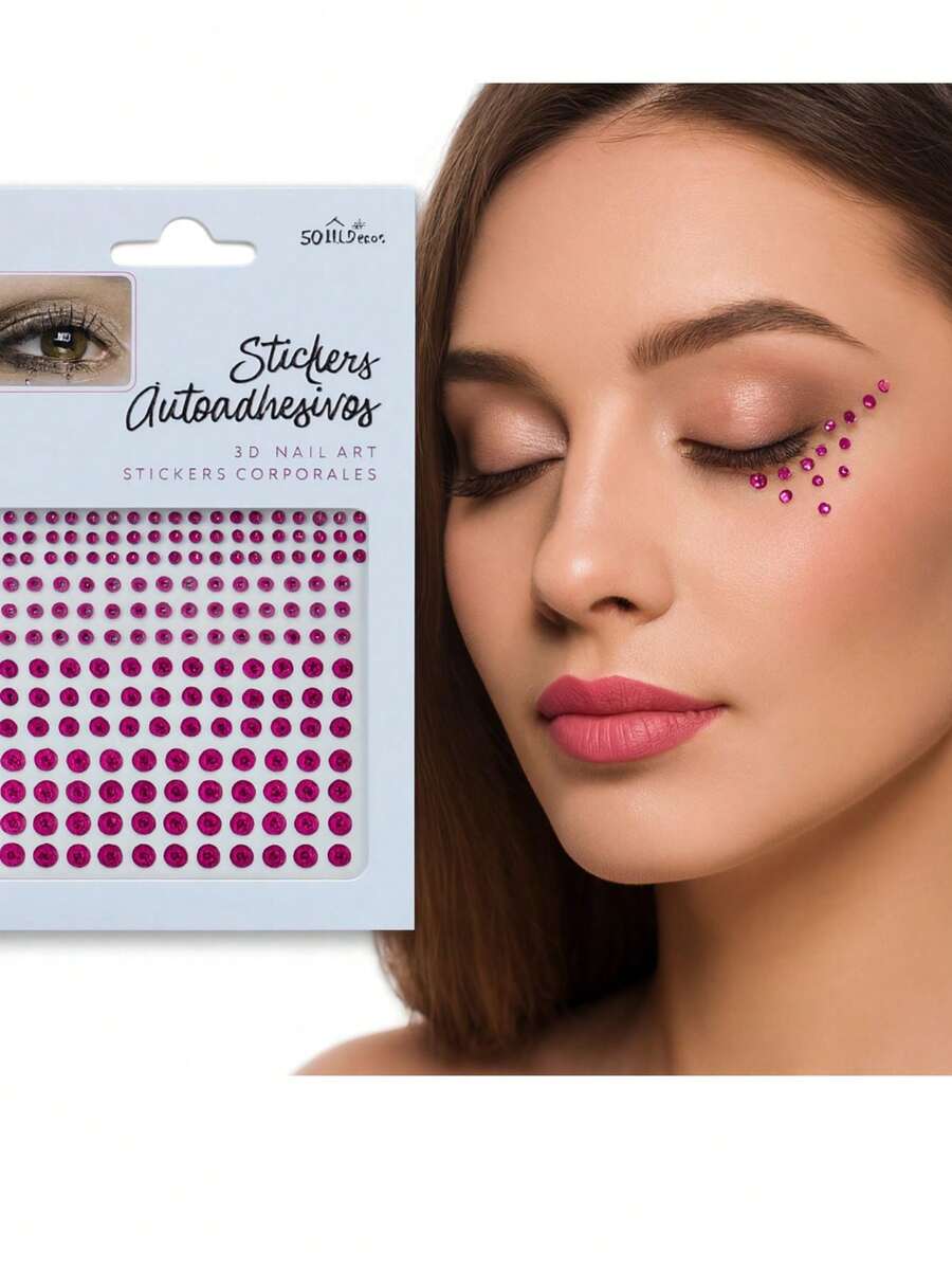 Tesouro direto Import Glitter & Facial Gems - Brown - View 1