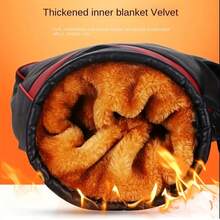 Motorcycle Handlebar Covers, Winter Bicycle Battery Windshield Gloves, Windproof Warm Handlebar Cover With Reflective Strips Motorcycle Handlebar Covers, Winter - Premium Thick Warm Lining Windproof Waterproof Handlebar Covers With High Visibility Reflective Strips