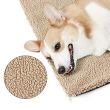 1 pieza Almohadilla térmica para mascotas, Cama acolchada y cálida para mascotas con capa reflectante de calor, Alfombra lavable para perros y gatos, No se necesita electricidad, Adecuada para mascotas medianas y pequeñas en otoño/invierno