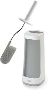 Joseph Joseph Toilet Brush With Slim Holder Flexible Anti-Drip, Grey/White - 灰色/白色 - 查看 8