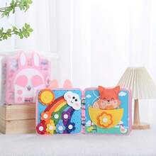 Soft Cloth Book For Babies, Enhancing Baby's Cognitive Ability, Colorful Cloth Book - Captivating Visual And Auditory Training With Cartoon Animal Tails, Soft Polyester, Children's Learning Toy, Durable Anti-Tear Waterproof Early Education Cloth Book, Stimulating Baby's Tactile And Visual Cognition, Suitable As Christmas, Birthday And Other Holiday Gifts!