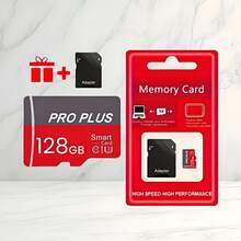 Micro High-Speed TF Card With SD Adapter - C10 U3 Class 10 Memory Card, 128GB/64GB/32GB/16GB/8GB, Compatible With Tablets, Smartphones, Laptops, Cameras & Car Audio Systems, Compact & Lightweight Design, Reliable Performance For Video Recording, Gaming, Multimedia Storage - Portable External Storage Solution, Micro Sd Memory Card, Micro Sd Card, Memory Card For Phone, Sd Card For Android Phone, Memory Card Micro Sd, Gb Micro Sd Card, Sd Card Micro, Micro Sd Card Bulk - 128GB - Xem 13