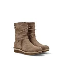 Etika Botas e botins femininos - Bege - Ver 2