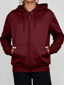 Big City Women Sweatshirts - 紫紅色 - 查看 3