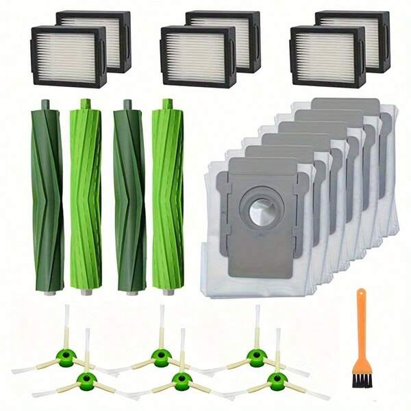 Peças de reposição para iRobot I7 I7+ I3 I3+ I4 I4+ I5 I5+ I6 I6+ I8 I8+ J7 J7+/Plus J8 J8+ E5 E6 E7 Acessórios para aspirador de pó robô (não adequado para o Combo J7+, J9+)