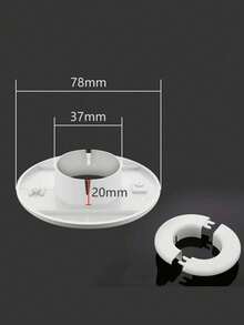 Wall Hole Decoration Cover, Air Conditioning Hole Decorative Cover, Hole Sealing Cover, A/C Hole Cover, With Cover, Concealment - Optional Specifications - View 16