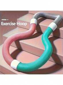 [All-Season] Effective Weight-Loss Fitness Ring - Low Noise, Soft Material, Suitable For Home Workout And Shaping, Abdominal Trainer, Plus Size, Women Fitness Equipment