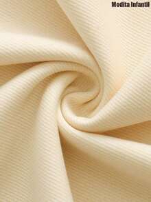 KID0041 Suéter de cuello redondo de manga larga con estampado Simple Joy para niñas preadolescentes, que proporciona una prenda superior nueva cómoda, de moda y casual para otoño e invierno para niñas jóvenesadolescentes - Albaricoque - Ver 7