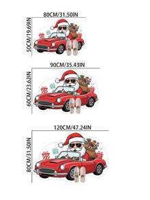 1pc Christmas Car Decorative Carpet, Christmas Carpet, Christmas Gift, Christmas Decor, Bedroom Decor, Small Rug, Carpet, Home Decor, Living Room Carpet, Living Room Small Rug, Bedroom Carpet, Living Room Home Decor, Outdoor Carpet, Washable Plush Carpet, Thick Carpet, Fluffy Carpet, Autumn/Winter Carpet