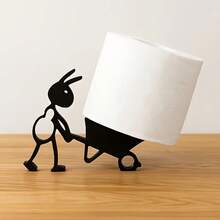 Simple And Practical Paper Towel Holder - Cute Modern Ant Shape, Lively Animal Image Design. This Elegant Toilet Paper Box Adds Humor And Style To Bathroom Spaces And Is Perfect For Home Decor, Office Restrooms Or Any Wash Area. Ideal Creative Gift Choice For Home Bathroom