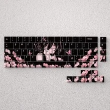 Wenshaolei Keycap Original Height Anime Theme Keycap Positive Engraving Opaque Compatible With 606568 - 彩色 - 查看 2