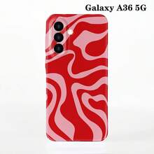 1pc Minimalist Asymmetrical Patchwork Pattern Glossy Hard Shell Phone Case, Suitable For IPhone 11/12/13/14/15/16 Pro Max