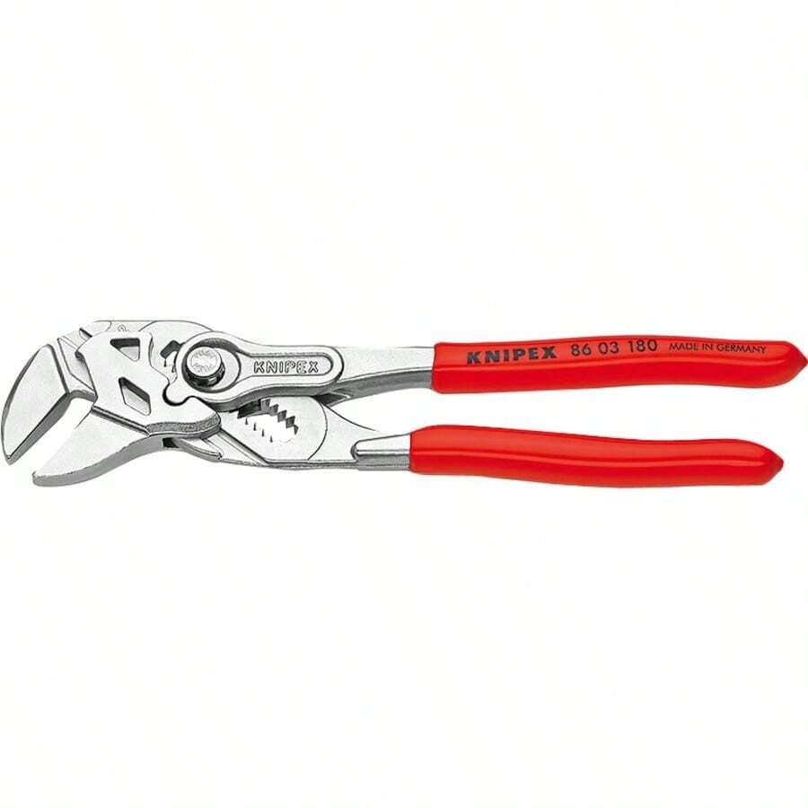 Knipex Plastic Coated Wrench Pliers 180 Mm Size - Multicolor - View 1