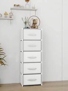 Multifunktionaler tragbarer Würfel Aufbewahrungsschrank mit Schubladen, staubdichter Kleiderschrank, Regale, Schuhregal, freistehende Vitrine, einfache Montage, Bodenspeicherregal, Bücherorganizer für Schlafzimmer, Wohnzimmer, Küche, Büro, Ferienlagerung, Valentinstag Geschenk