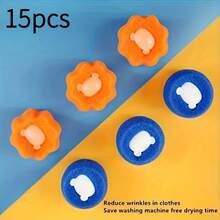 4-Pack Pet Hair Removal Laundry Balls - Save And Energy, Reduce Wrinkles, No Electricity Needed - Mix - View 4