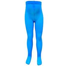 Young Girls Leggings - Turquoise Blue - View 2