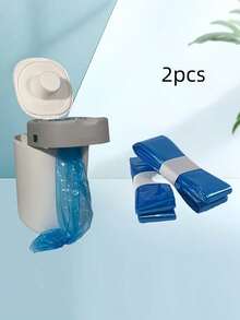 1pc/2pcs/4pcs/6pcs/8pcs Universal Diaper Pail Replacement Bags - Leak-Proof & Odor-Proof PEVA Material, Easy Tear & Durable, Suitable For Diaper Disposal, Compatible With Multiple Brands Trash Cans