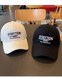 1PC Unisex Embroidered Baseball Cap Adjustable Men Gifts Ideas For Birthday Golf Hat - Multicolor - View 4