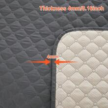 1 Stück einfarbige karierte, wasserabweisende und rutschfeste Haustier-Decke, leicht und geeignet für kleine/mittlere/große Katzen und Hunde, verwendbar als Überwurf für Haustier-Couch im Schlafzimmer oder Wohnzimmer (1-4 Sitzer)