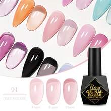 FTMY Fashionable, Casual Convenient Peel-Off 7ml 2PCS Transparent Color, Colorful Glitter Gel Nail Polish.A Perfect Small Gift For Girls, Wives And Girlfriends On Halloween, Christmas And Valentine's Day. Suitable For Parties, Gatherings And Outdoor Trips, It Is A Must-Have For Taking Photos. Multiple Colors Are Available For You To Choose From. - 紫羅蘭色 - 查看 4