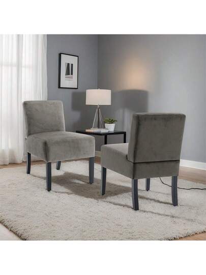 Dining Chairs, Vanity Chair, Thickened Cushions, Padded Seats, Bureau Living Room Armchairs view 4