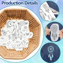 A4 Size Blank Water-Soluble Embroidery Stabilizer Paper - 1/5pcs Printable Medium Weight Paper - Suitable For Hand And Machine Embroidery With Printing And Drawing Patterns Compatibility, Compatible With Inkjet Printers, DIY Craft Materials, Multi-Purpose Embroidery Fabric, Water-Soluble Fabric, Embroidery Tools, DIY Embroidery Water-Soluble Paper, Freely Trimmed Size, Suitable For Beginners And Professionals