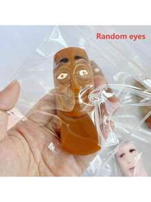 豪华东东萨胡尔AI经典撒哈拉木制娃娃，意大利玩具柔软毛绒可变形减压娃娃，AI新文化减压玩具，麻糬玩具，儿童柔软毛绒玩具，亲子互动玩具，减压玩具，快乐玩具，派对玩具 - 彩色 - 查看 20