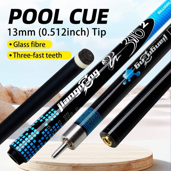 13MM Billiards Rod 1/2 Split Head Head Billiards Ball Nine Ball Ball Ball Room Special American Member Bar Black Octopal Billiards Rod