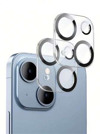 2Pcs/Set Full Cover Camera Lens Protectors Compatible With IPhone 12 13 Pro Max Screen Protectors Compatible With IPhone 11 14 Pro Max Glass 15 Pro Max 15 Plus
