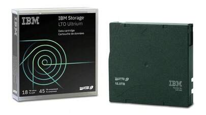 IBM 02XW568 medio de almacenamiento para copia de  Cinta de datos virgen 18 TB LTO