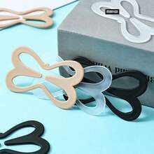 3 pièces Clips de bretelles de soutien-gorge en forme de libellule, Arrêtoirs de bretelles réglables pour soutiens-gorge dos nu/croisés, Crochets de soutien-gorge invisibles en plastique pour l'école - Multicolore - Voir 2