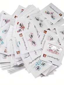 Shiny Gemstone Stickers - Self-Adhesive Acrylic Rhinestone Heart-Shaped Stickers For Valentine's Day, Face Gems, Glitter DIY Cosmetics, Music Festival Arts & Crafts. Sparkling Rhinestones For DIY Crafts, High-Quality Acrylic Gems, Easy To Apply, Dazzling Decorative Stickers, Compact Size, Ideal For Creative Projects.