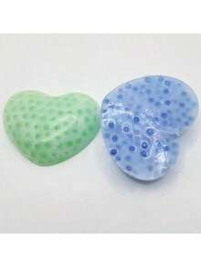 心脏抠皮肤坐立不安玩具，适用于拔毛癖、拔头发、痤疮、挤压、咬指甲、抠皮肤、焦虑症、皮肤搔抓症、挤压缓解焦虑物品、投掷坐立不安玩具、感官坐立不安玩具、生日礼物、百宝箱填充物、生日派对礼物减压玩具、礼品袋填充物、皮纳塔填充物、礼品袋填充物 - 彩色 - 查看 4