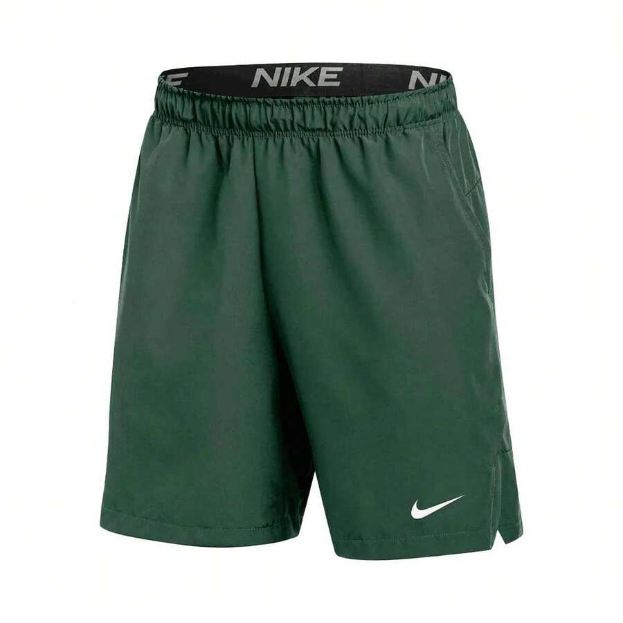 Nike Men's Dri-Fit Flex Woven Short 7" - 峽谷綠地 - 查看 1