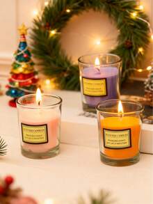 1 szt. suszona kwiatowa świeca zapachowa w szklanym słoiku, odpowiednia do dekoracji, aromaterapii i na różne święta, świece wotywne, domowe kubki na świece sojowe, wazony i świece w domowych kubkach na świece sojowe, idealne prezenty dla rodziny i przyjaciół, blaszane pojemniki na świece aromaterapeutyczne, odpowiednie na urodziny, walentynki lub wyjście z okazji Dnia Matki, pudełko prezentowe z aromaterapią, dekoracje świąteczne, prezenty na Walentynki/Nowy Rok/Boże Narodzenie.