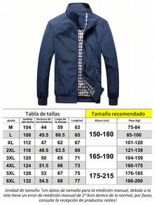 Chaqueta Casual De Negocios Cuello Levantado Para Hombre,	 Chamarra Cortavientos Casual Chamarra De Hombre De Color Sól - Azul - Ver 11
