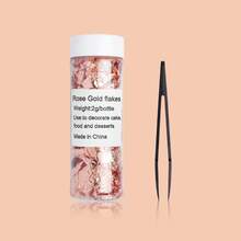 2g Edible Gold Leaf Foil Cooking Drink Food Dessert Cake Ice Cream Decoration