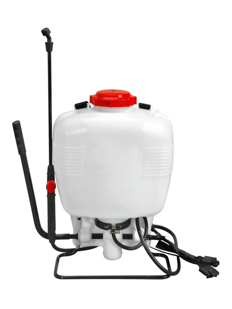 Fumigador jardinero 15 litros boquilla latón ajustable aspersor manual ideal riego huertos jardín agricultura herramientas resistentes fácil uso - Blanco - Ver 1