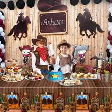 Kitchen Tablecloth - Western Cowboy - View 2