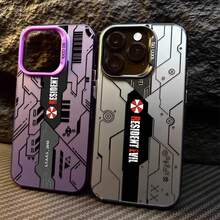 Residents Evils Crisis Pattern Matte Hard Case For  16 16E SE4 15 14 13 12 11 Pro Max XS X XR Plus 8 7 SE 2020 PC Cover, Compatible With  17 Case,  17 Pro Case,  17 Pro Max Case - 2 - Xem 3